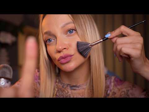ASMR Don’t Move… Stay Still (Mouth Sounds + Brush)