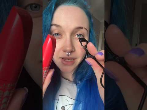 ASMR doing your mascara 👁️full on ✅⏰ #asmrpersonalattention #asmrmakeup #asmr #shorts