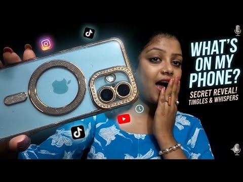 ASMR What’s On My Phone 📱 🫢