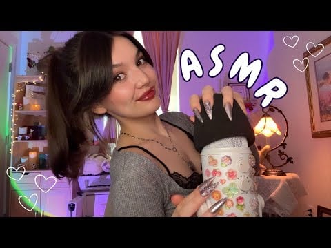 Fast and Aggressive ASMR Mic Triggers (Bare Mic Scratching, Foam Swirling, Mouth Sounds)