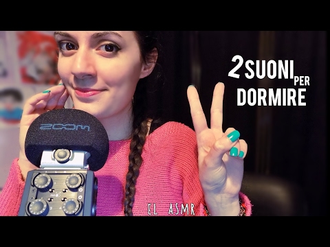 ★ASMR italiano★ 2 SUONI PER DORMIRE!♥ *zoom h6*