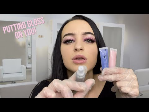 [ASMR] Lip Gloss Try On Bar RP