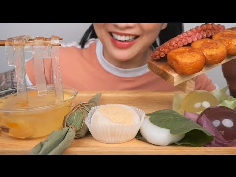 DESSERT TASTE TEST (ASMR EATING SOUNDS) LIGHT WHISPERS | SAS-ASMR