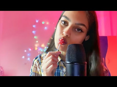 ASMR | Eating ASMR, Mouth SOUNDS ASMR👄, Eating Lollipop🍭🍬 | FULL SENSITIVE