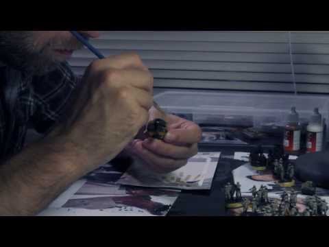 ASMR Paint All the Minis - Miniature painting visual triggers, brushing, soft-speaking