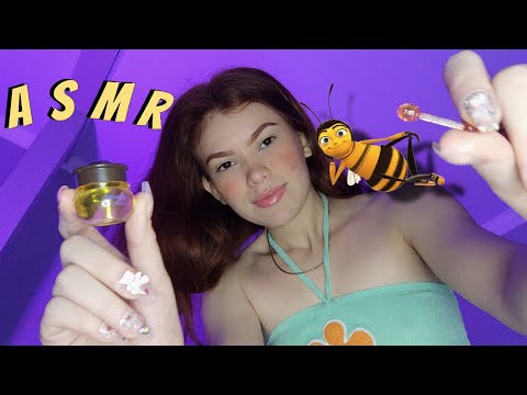 você é uma ABELHA 🐝 e uma GIGANTE te encontrou ASMR - parte 2 | Ruiva ASMR