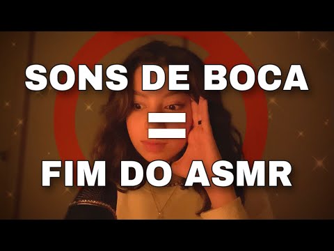 se eu fizer SONS DE BOCA esse ASMR ACABA! (sons de água & tapping)