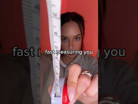 fast measuring your face #fastasmr #measuring #fastandaggressiveasmr #chaoticasmr #asmr #relax