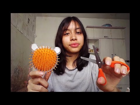 ASMR roleplay peluquería ✨ corte de cabello 💇🏻