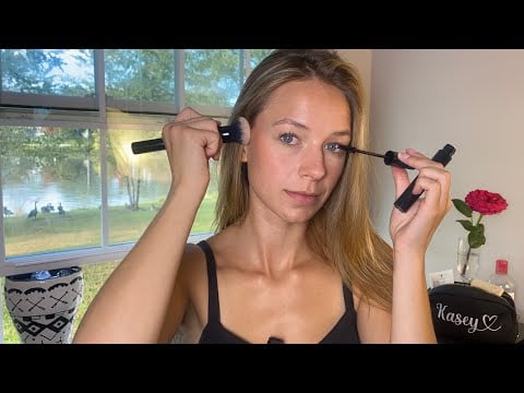 ASMR Get Ready With Me 💄 Soft Spoken Makeup Application, Sensory Sounds & Product Recommendations