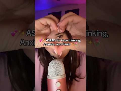 ASMR Affirmations For Anxiety/Overthinking and Panic ✨ #asmraffirmations #asmrrelaxing #asmrwhisper