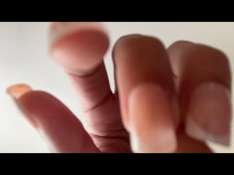 ASMR 5 minutes of nail triggers (scratching, tapping, typing etc) 💅