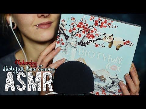 ASMR Français  ~ Unboxing BIOTYfull Box de Janvier