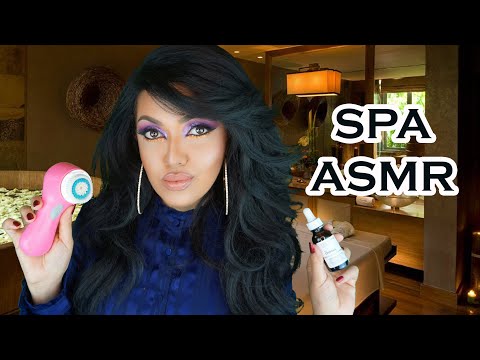 ASMR SPA  Roleplay | Sem Propaganda no MEIO #VozSUAVE #Tapping