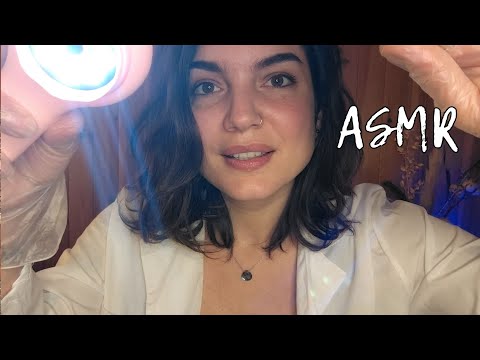 ASMR ROLEPLAY * Examen de la peau suite à une exposition au grand froid