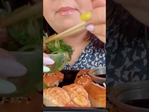 Sushi ASMR #relax #asmr #josefinasmr #tingles #avslappning #asmrsushi #sushiasmr