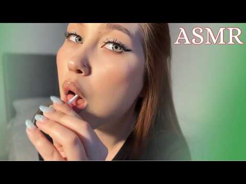 АСМР ЛИКИНГ ЛЕДЕНЦА ЗВУКИ РТА  | ASMR  LICKING A LOLLIPOP