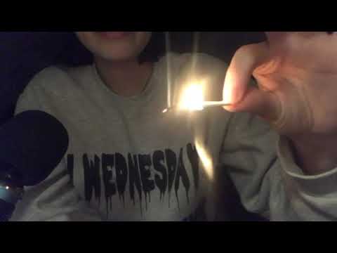 ASMR | Playing with Fire 🔥 [match sounds, whispering]