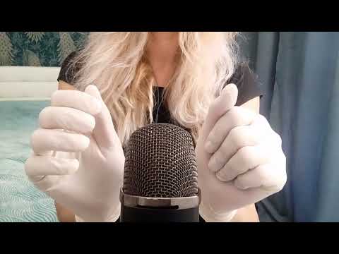 ASMR Pure Tingles: Black & white Latex &  ASMR (No Talking)