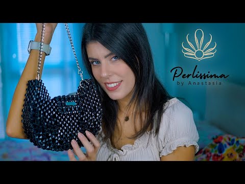 ASMR 👜 1 borsa GIOIELLO | 4 outfit DIVERSI (ft. Perlissima by @anastasiaasmr703)