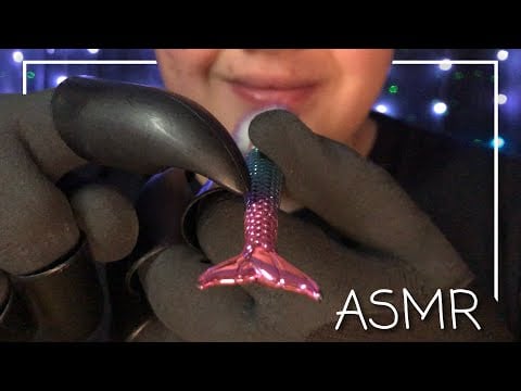 ASMR Different Mermaid Brush Triggers! 🧜🏻‍♀️ (No Talking)