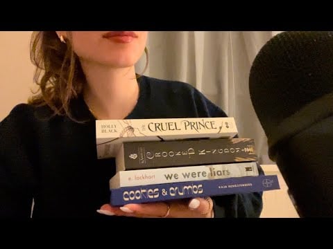 ASMR Book Tapping and Rambles 📚🌙