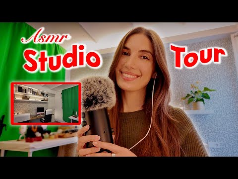 ASMR Descubre mi Estudio 🎥 ✨ Charla Relajada y Tour Completo