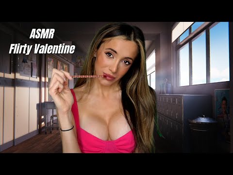 ASMR Your Valentine Kisses You in the Back of Class 😘💋 soft spoken