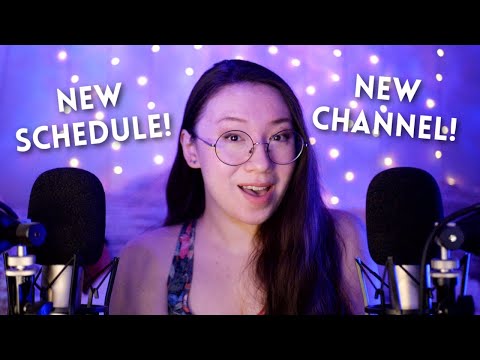 ASMR ✨ I Made a NEW Channel! ✨ Soft Spoken Channel Updates