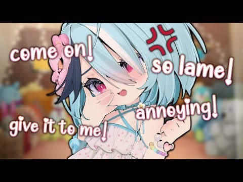 【ASMR】Warning: Bratty Imouto Detected! 💢😭 KU100