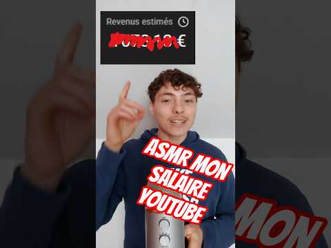 asmr mon salaire youtube
