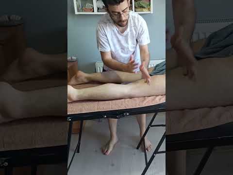 HAMSTRING MUSCLE RELAXATION TREATMENT #satisfying #relaxing #asmr #shorts #massage