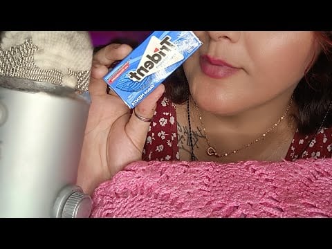 ASMR Masticando chicle y te cuento algo que paso en mi barrio 😅 