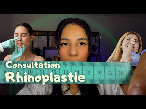 ASMR FR - Consultation Rhinoplastie 👩🏽‍⚕️ (RP)