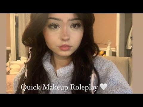 ASMR - 5 MIN Makeup Roleplay 🤍