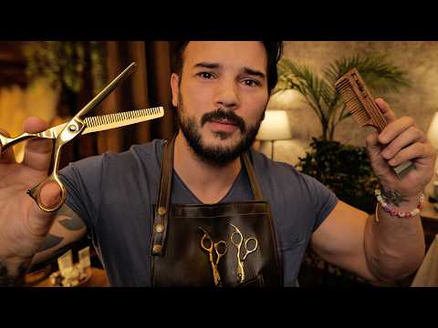 ASMR Haircut While You Sleep | Trying Not to Wake You - Quiet Personal Attention