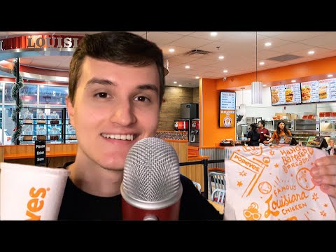 ASMR Popeyes Chicken Sandwich Mukbang 🐔 (eating sounds)