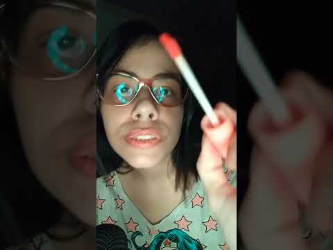 ASMR passando gloss em você  #asmr #relax #satisfyingvideo