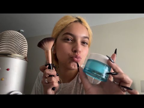 ASMR SKIN CARE Y MAQUILLAJE| NAILS 💅 | SOFIWI