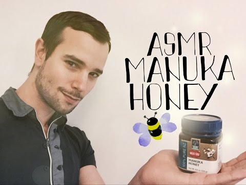 ASMR Manuka HONEY (tapping, crinkles)