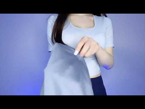 ASMR Leggings Scratching and Rubbing Sounds