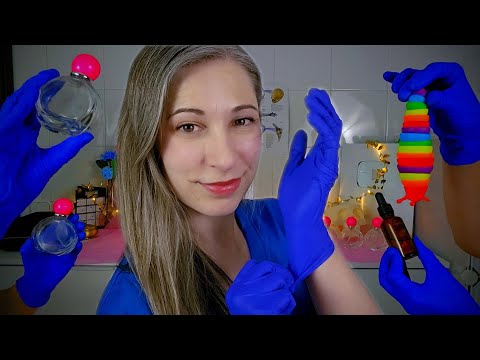 ASMR Médico Detallado | Evaluación de Nervios Craneales + Relax