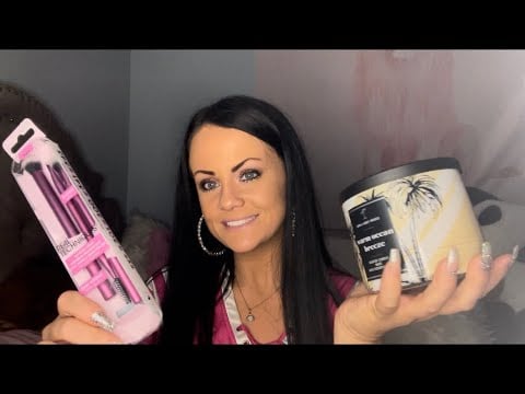 ASMR rambling about my trip/visit home + some tapping *whispered*