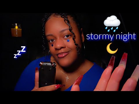 ASMR In the Car During a Rainstorm 🌧️😴 (INSANELY RELAXING 💤)