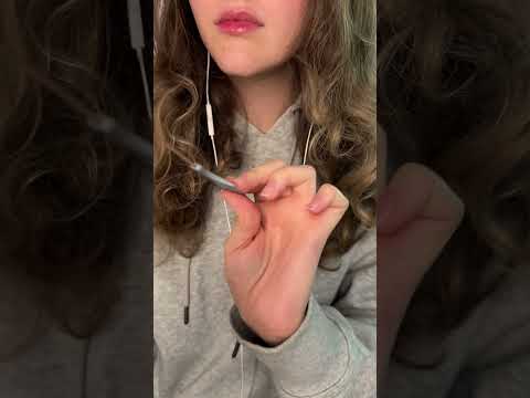 Hair ASMR | Parting Your Hair ASMR #shorts #relax