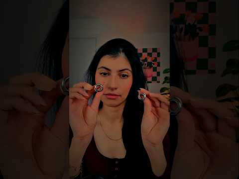 ASMR Kolczyki #asmrpopolsku #asmrshorts