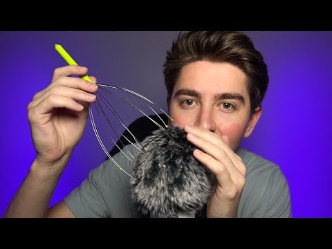 ASMR Hair Massage for Sleep | Fluffy Mic Scratching and Plucking