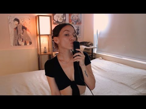 Moaning ASMR | "Good Morning" Ear Tingles To Start Your Day (soft kisses, breathing earplay & moans)