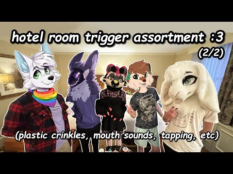 [Furry ASMR] 20 Minutes of Triggers with Multiple Furry ASMRtists!