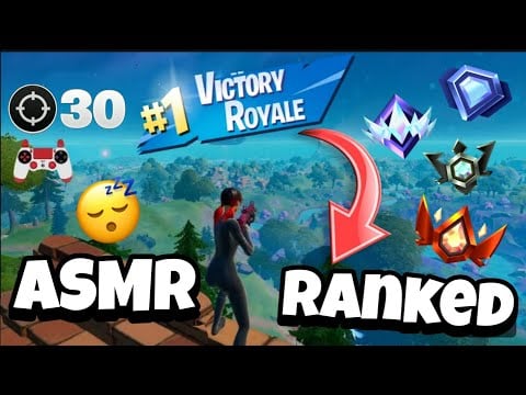 ASMR Français • Je COMMENTE le GAMEPLAY d'un abonné en RANKED sur FORTNITE 😴💤 (19 kill top 1)
